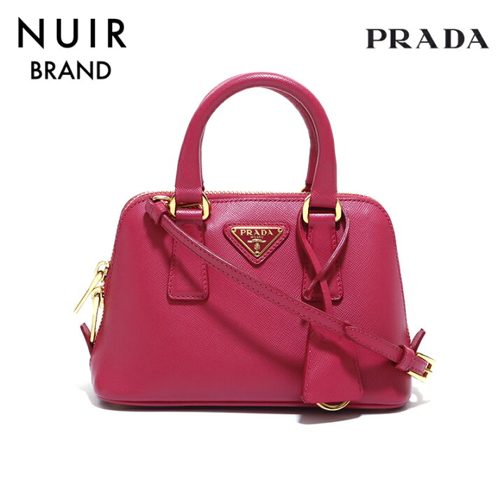 楽天市場】【10％OFFクーポン】プラダ PRADA ミニ サフィアーノ レザー  