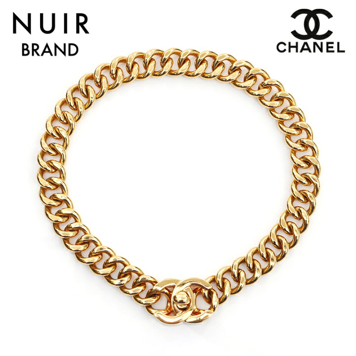 楽天市場】シャネル CHANEL ターンロック チェーン ブレスレット  