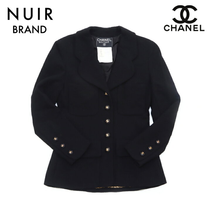 楽天市場】シャネル CHANEL ツイード ココボタンSize:40 ジャケット 