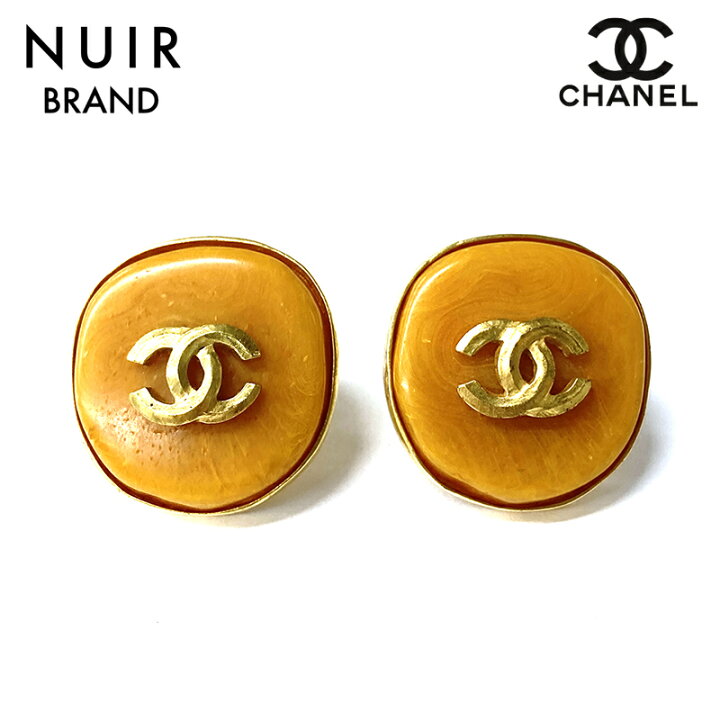楽天市場】【8%OFF&P5倍!】シャネル CHANEL イヤリング ゴールド 
