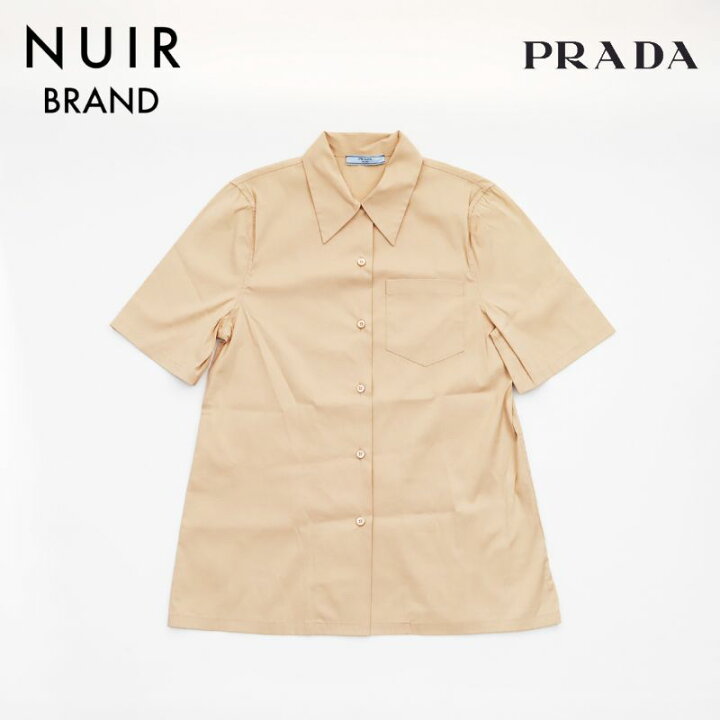 楽天市場】【8%OFF&P5倍!】プラダ PRADA コットンナイロン 半袖シャツ 