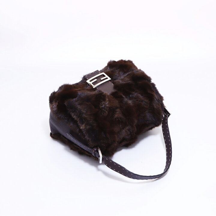 楽天市場】フェンディ FENDI マンマバケット セレリア ミンク 