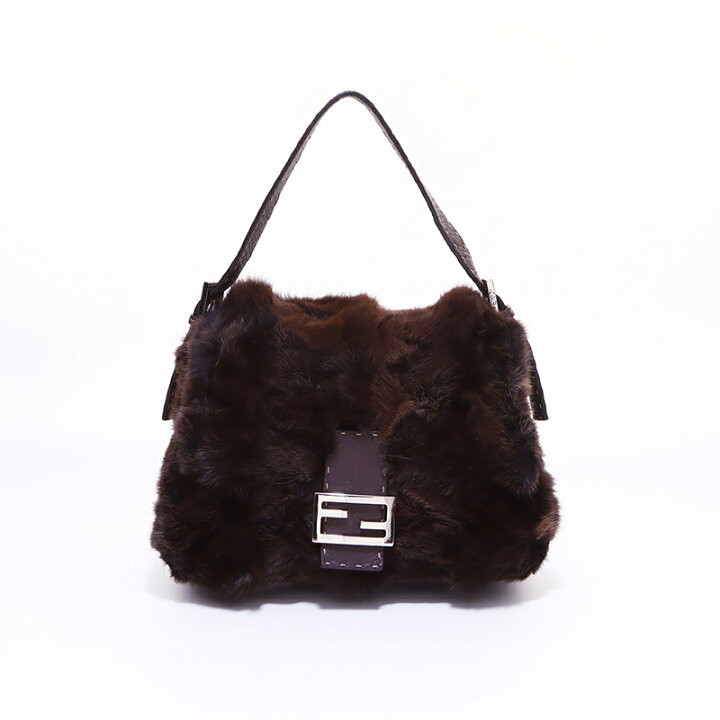 楽天市場】フェンディ FENDI マンマバケット セレリア ミンク 