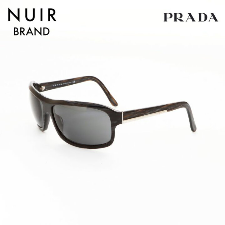 楽天市場】プラダ PRADA ロゴ サングラス ブラック WS6143 【中古/USED 