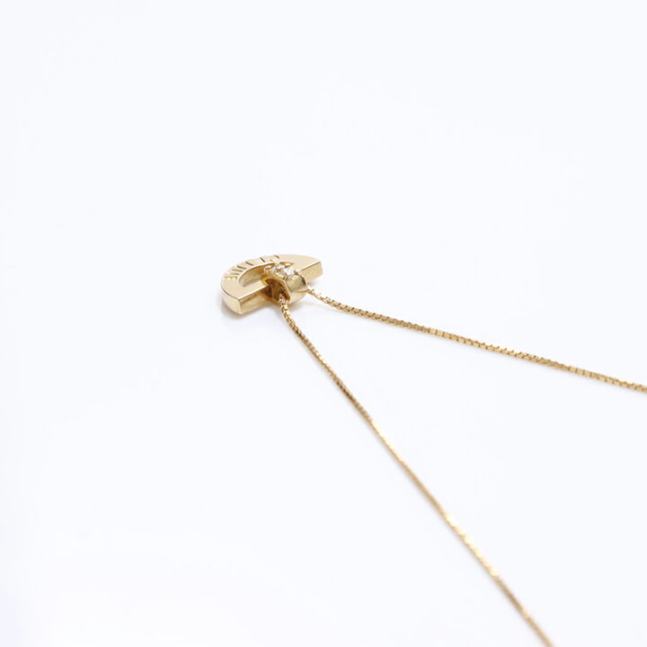 楽天市場】【週末限定!10%OFF】セリーヌ CELINE 18k ダイヤ 半円形 