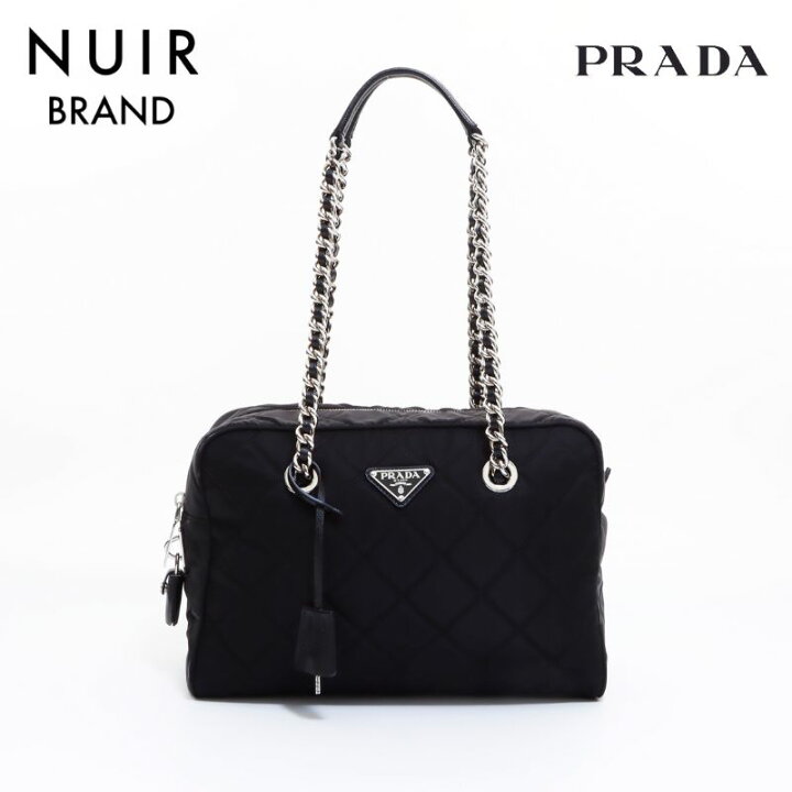 楽天市場】プラダ PRADA ナイロン キルティング ショルダーバッグ 