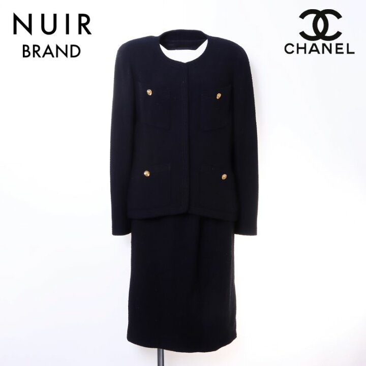 楽天市場】シャネル CHANEL 1990s セットアップ ココマークボタン  