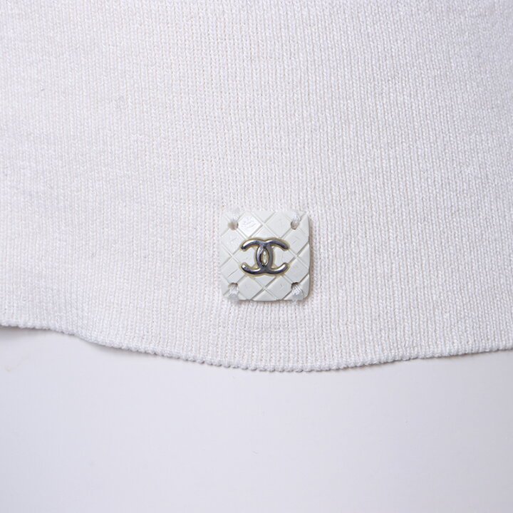 楽天市場】シャネル CHANEL ココマーク 02C コットンニット カットソー  