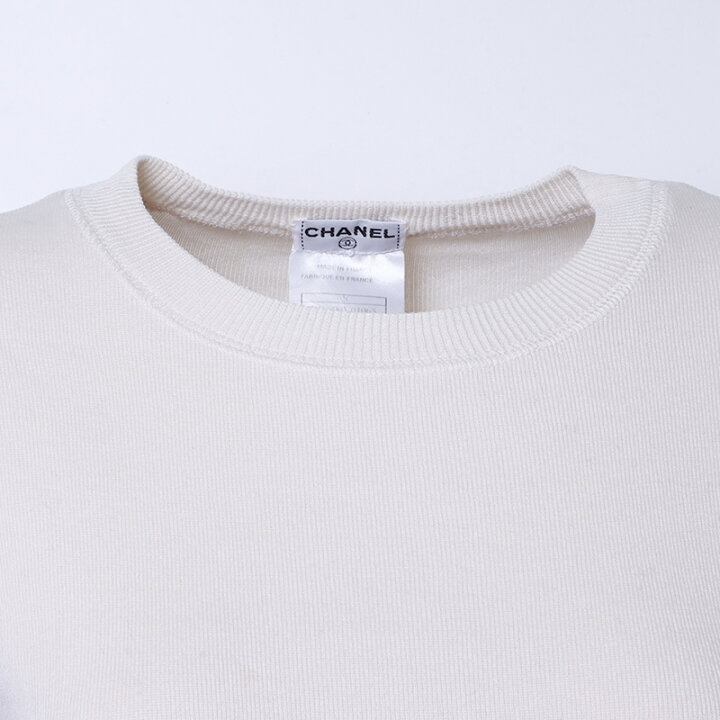 楽天市場】シャネル CHANEL ココマーク 02C コットンニット カットソー  