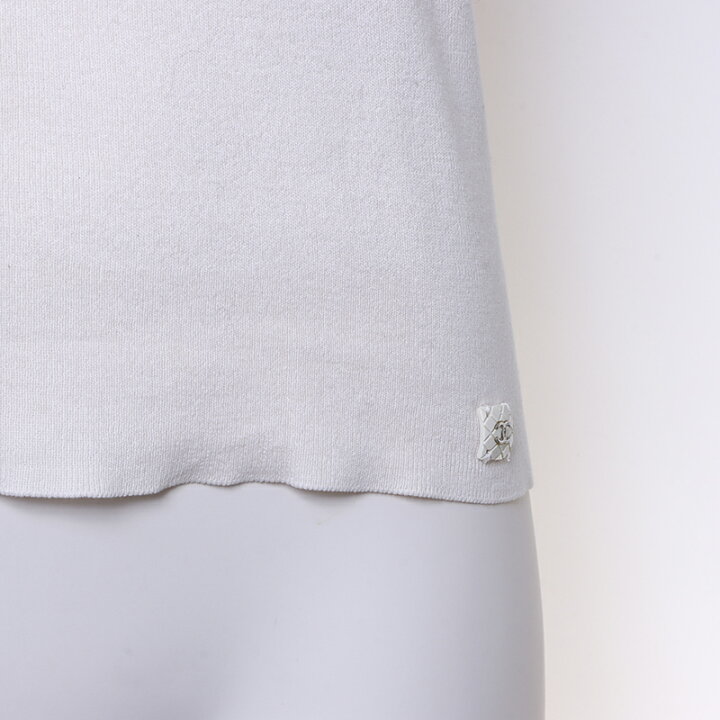 楽天市場】シャネル CHANEL ココマーク 02C コットンニット カットソー  