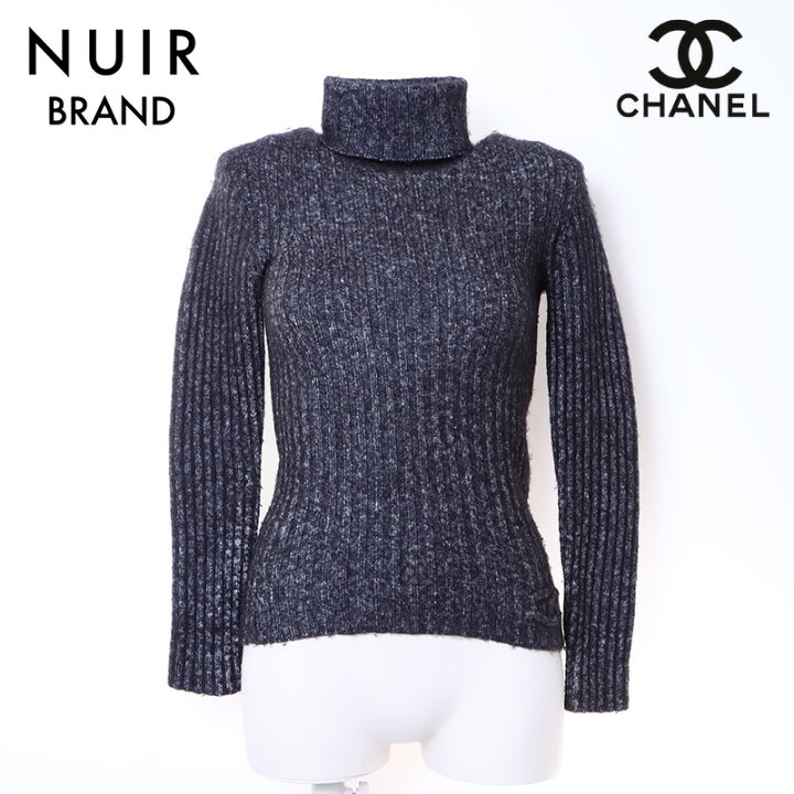楽天市場】【10％OFFクーポン】シャネル CHANEL タートルネック ニット 
