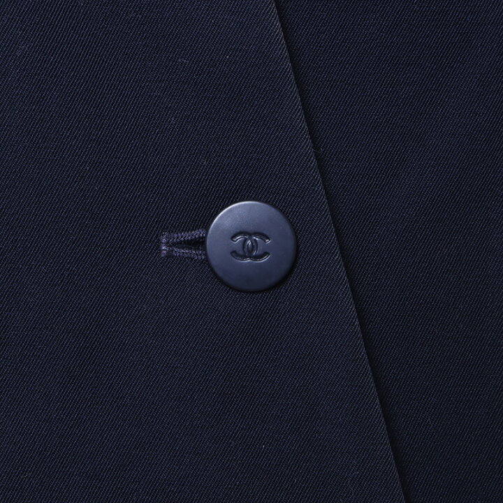 楽天市場】シャネル CHANEL Size:42 ノーカラー ココマークボタン 2000  