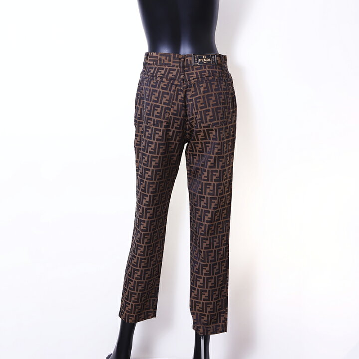 楽天市場】【最大15%OFF】フェンディ FENDI ズッカ柄 パンツロング  