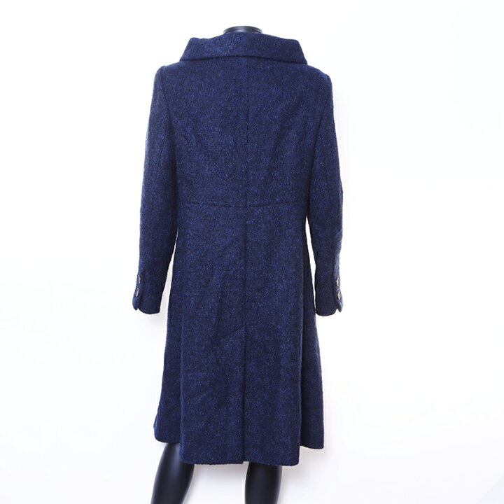 楽天市場】シャネル CHANEL Size:42ココボタン ウール ロング コート 