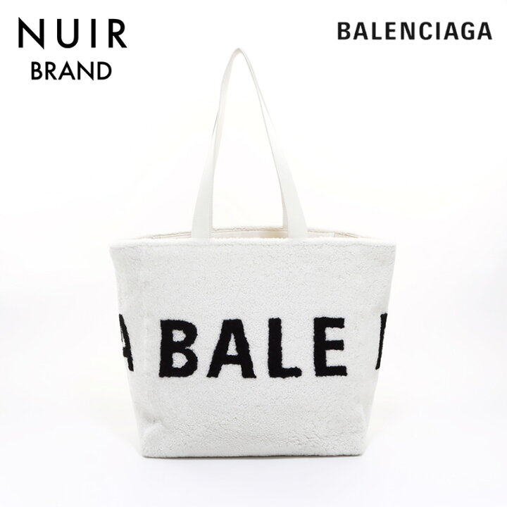 楽天市場】バレンシアガ BALENCIAGA シアリングムートン トートバッグ 