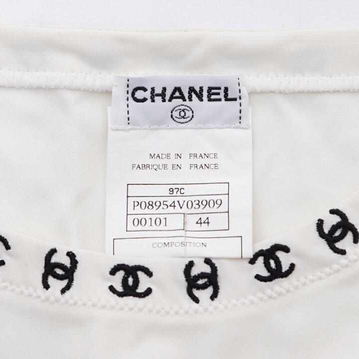 楽天市場】シャネル CHANEL size:44ココマーク 半袖Tシャツ ホワイト 