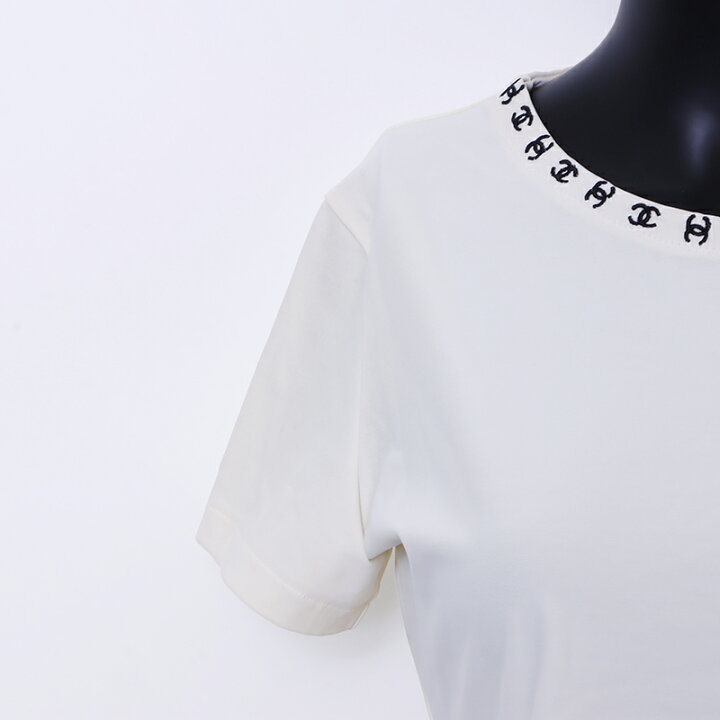 楽天市場】シャネル CHANEL size:44ココマーク 半袖Tシャツ ホワイト