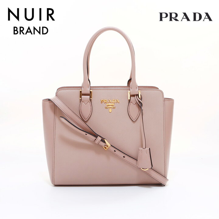 楽天市場】プラダ PRADA ロゴ サフィアーノ 2way ショルダーバッグ 