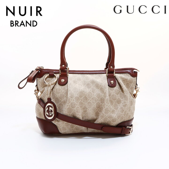 楽天市場】【全品10％OFFクーポン!!】グッチ GUCCI GGキャンバス 2way  