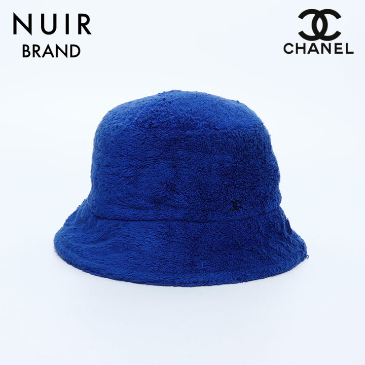楽天市場】シャネル CHANEL パイル地 ハット VINTAGE 中古 定番 ブルー 