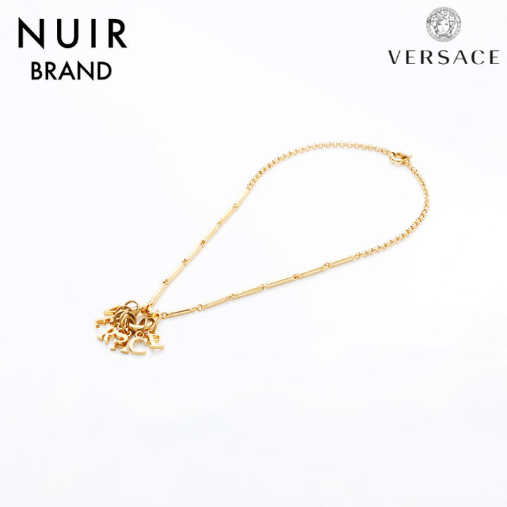 楽天市場】【最大15%OFF】ヴェルサーチ VERSACE ロゴ ネックレス  