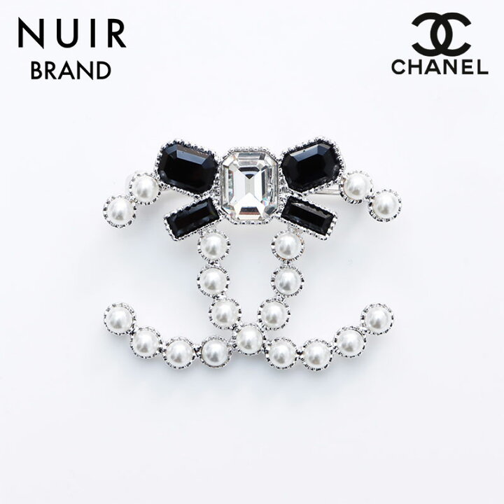 楽天市場】シャネル CHANEL 23K ココマーク ラインストーン パール 