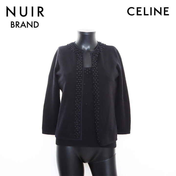 楽天市場】【10%クーポン】セリーヌ CELINE カシミア 半袖 ニット M 