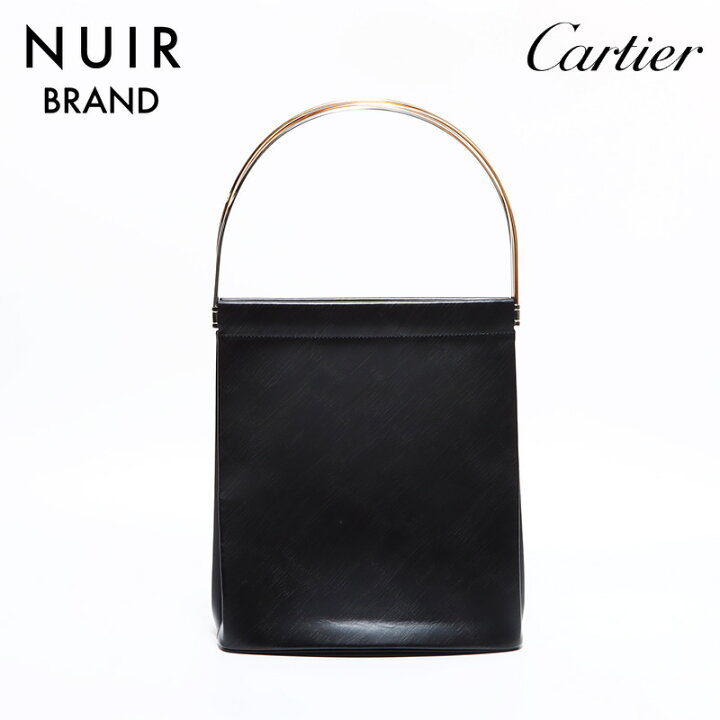 楽天市場】カルティエ CARTIER トリニティ ハンドバッグ ブラック 