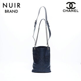 シャネル CHANEL 21番台 OSER SANS POSER ショルダーバッグ ブラック WS7754 【中古】