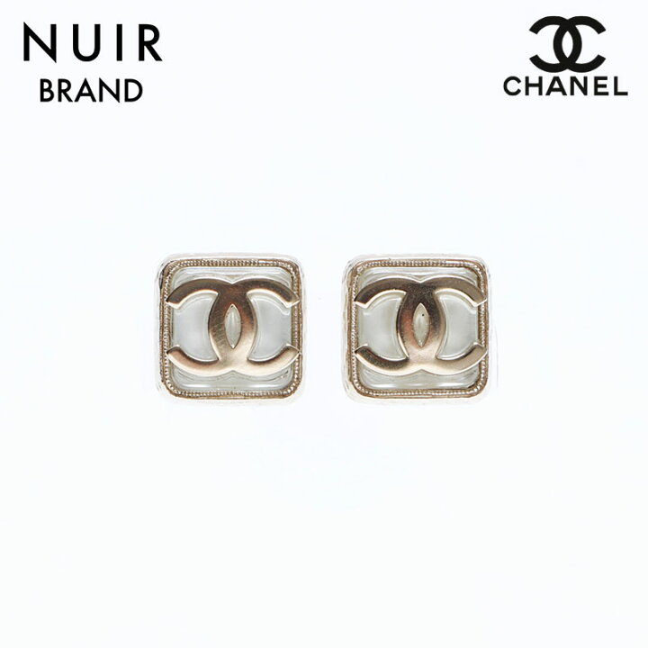 楽天市場】シャネル CHANEL A22S ココマーク スクエア ピアス 
