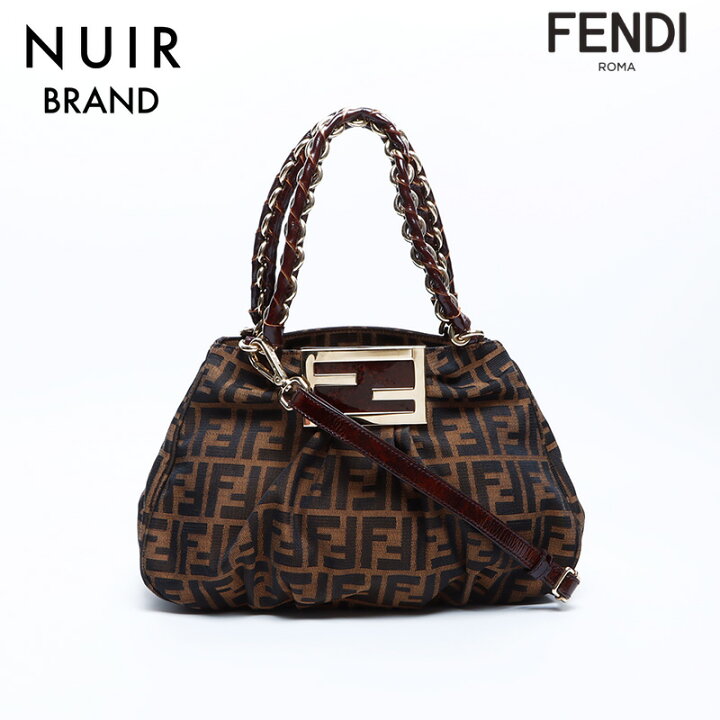 楽天市場】【8%OFF&P5倍!】フェンディ FENDI ズッカ キャンバス 