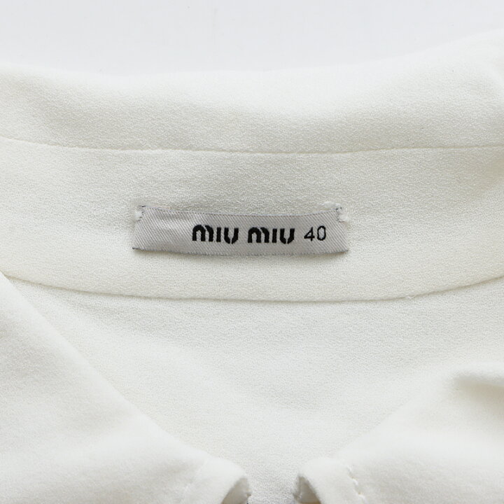 楽天市場】ミュウ ミュウ Miu Miu サイズ:40 プリーツミニドレス  