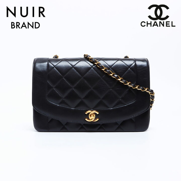 楽天市場】シャネル CHANEL ダイアナ 25 3番台 ラムスキン マトラッセ 
