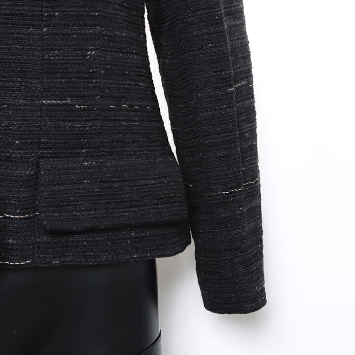 楽天市場】シャネル CHANEL 99A サイズ42 ツイード テーラード  