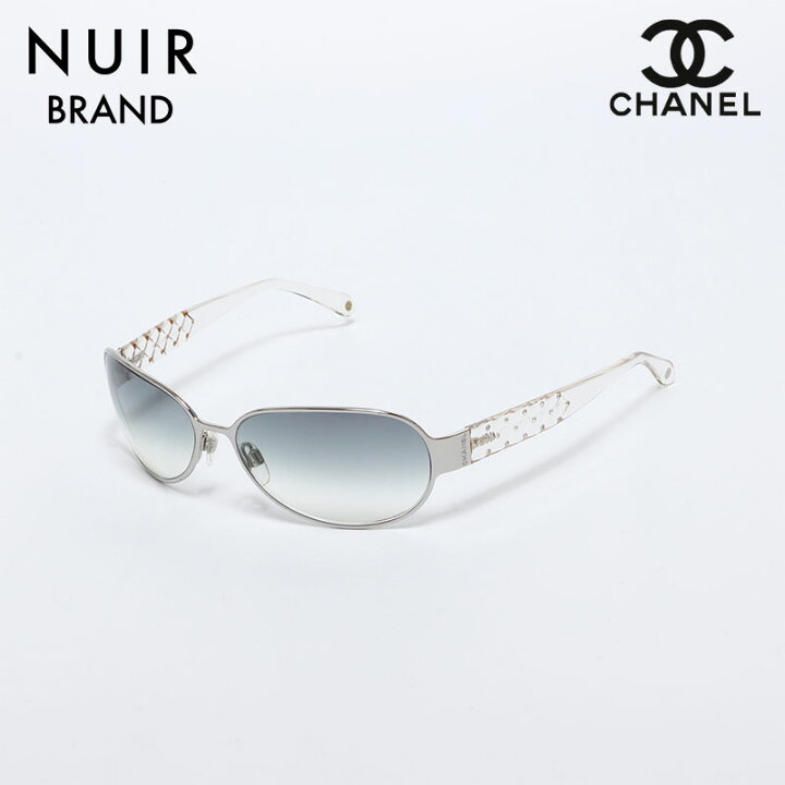 楽天市場】シャネル CHANEL ラインストーン透明 サングラス 