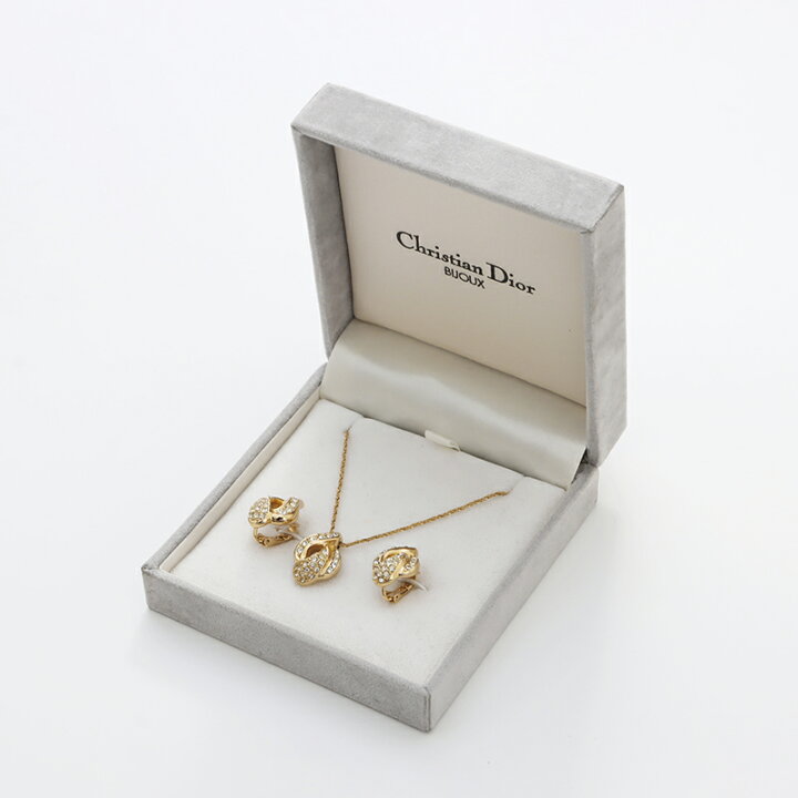 Christian Dior◇ネックレス/--/GLD/トップ有/レディース/ネックレス 