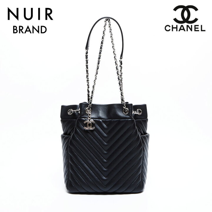 楽天市場】シャネル CHANEL 22番台 ラムスキン チェーン Vステッチ 