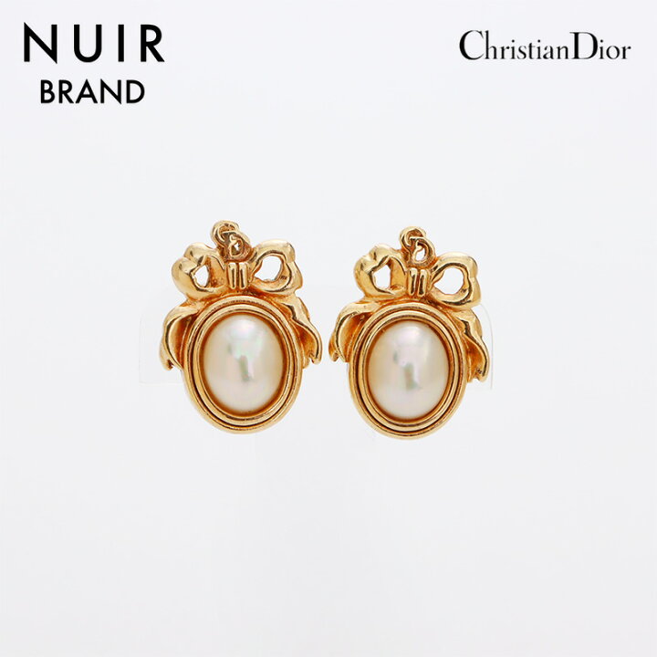 楽天市場】クリスチャンディオール Christian Dior CD パール 