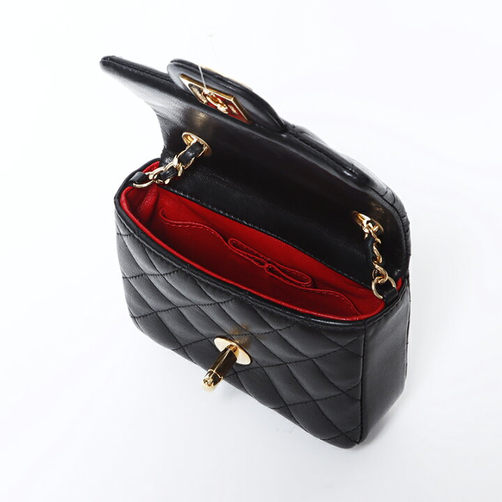 楽天市場】シャネル CHANEL 10番台 ミニミニ マトラッセ ラムスキン  