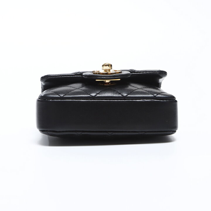 楽天市場】シャネル CHANEL 10番台 ミニミニ マトラッセ ラムスキン  