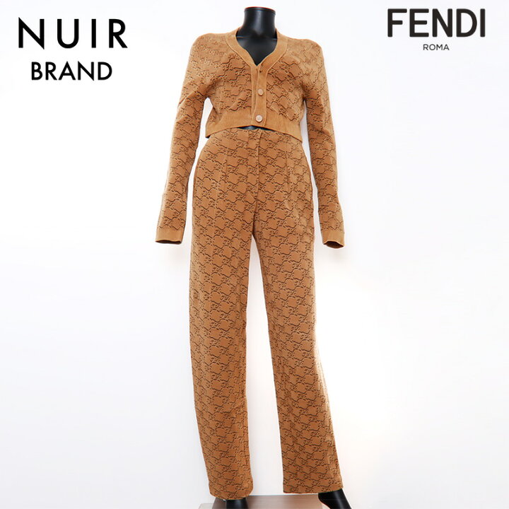 楽天市場】フェンディ FENDI ニット 総柄ロゴ Size 42 