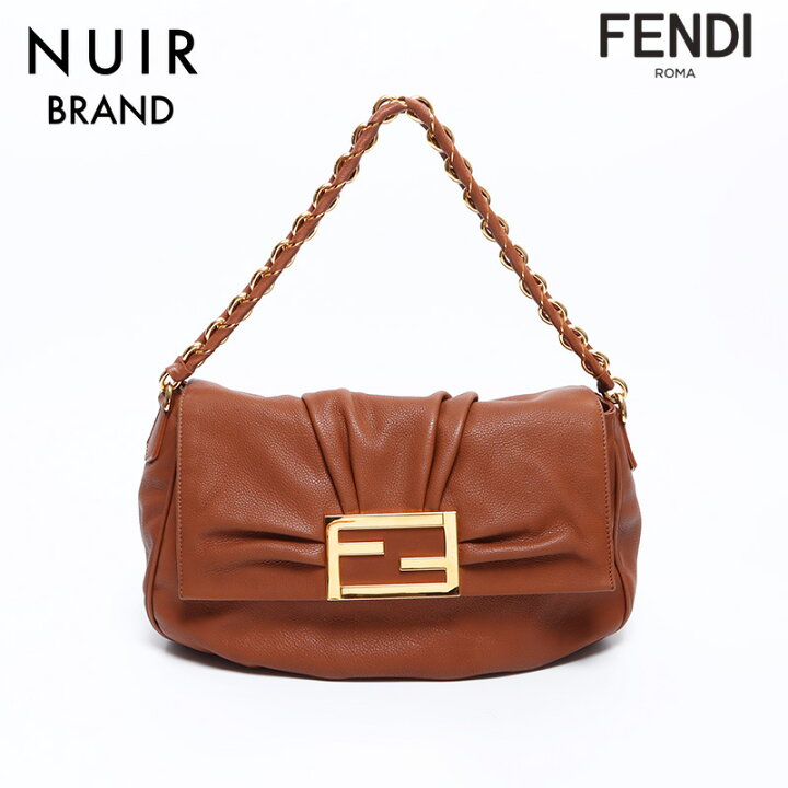 楽天市場】フェンディ FENDI ミアチェーン ショルダーバッグ ブラウン 
