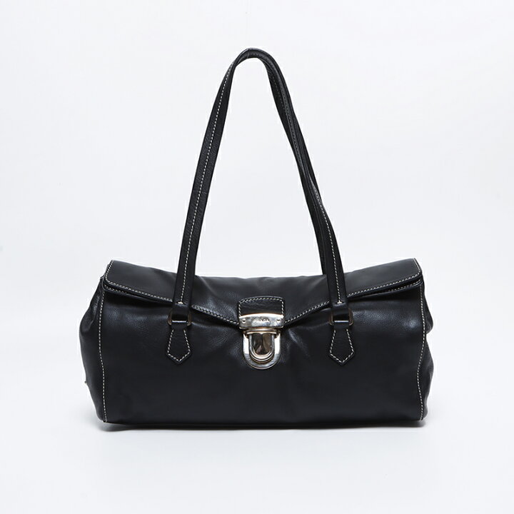 楽天市場】【10％OFFクーポン】プラダ PRADA トライアングル レザー 
