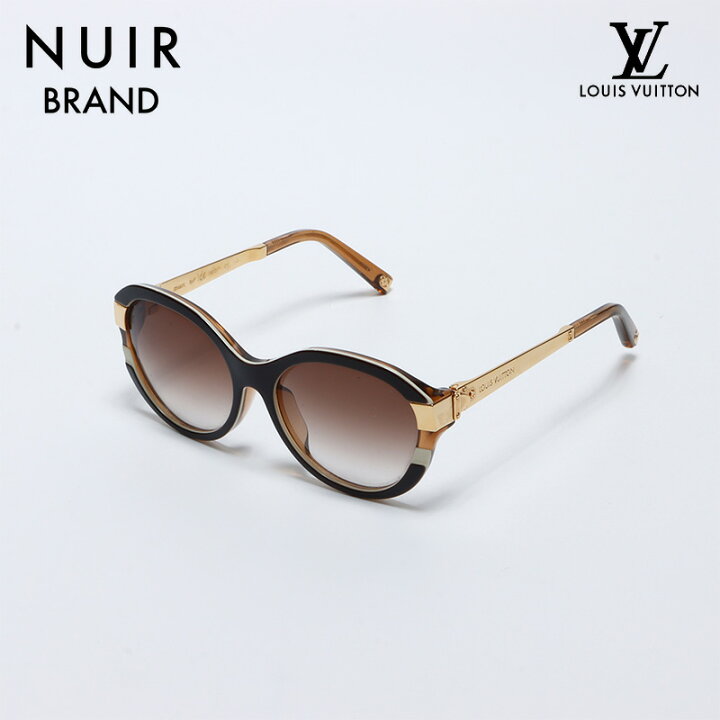 楽天市場】ルイ・ヴィトン LOUIS VUITTON サングラス ブラウン WS9237 