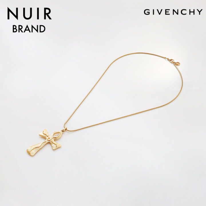 楽天市場】ジバンシィ GIVENCHY クロス ネックレス ゴールド WS9251 