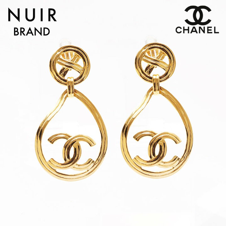 楽天市場】シャネル CHANEL 96P ココマーク イヤリング ゴールド 