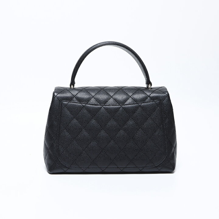 楽天市場】シャネル CHANEL 11番台 マトラッセ キャビア ケリー型 