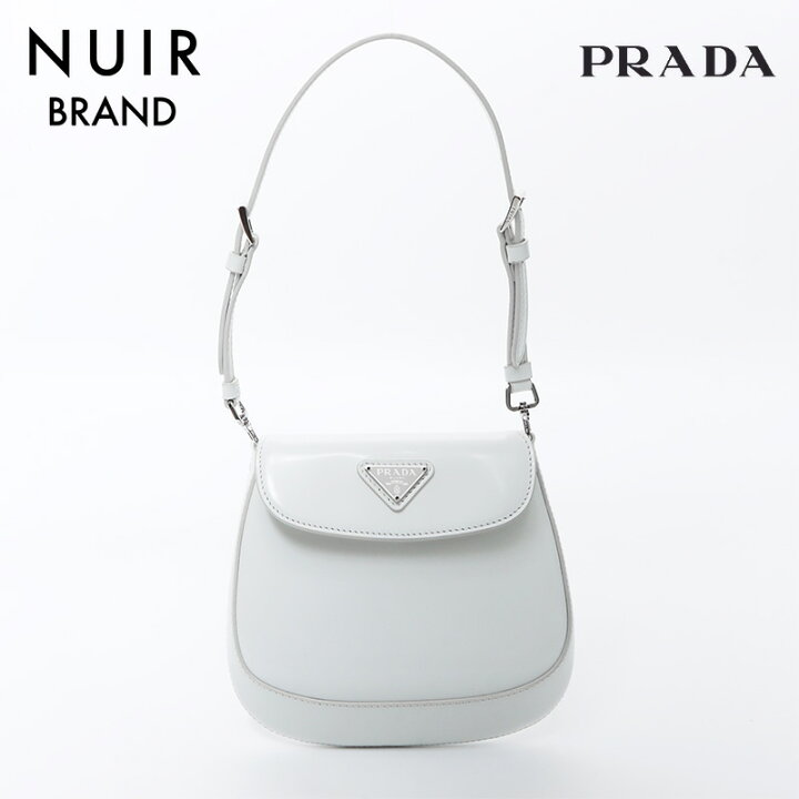 楽天市場】プラダ PRADA クレオ ミニ ハンドバッグ ホワイト WS9635 