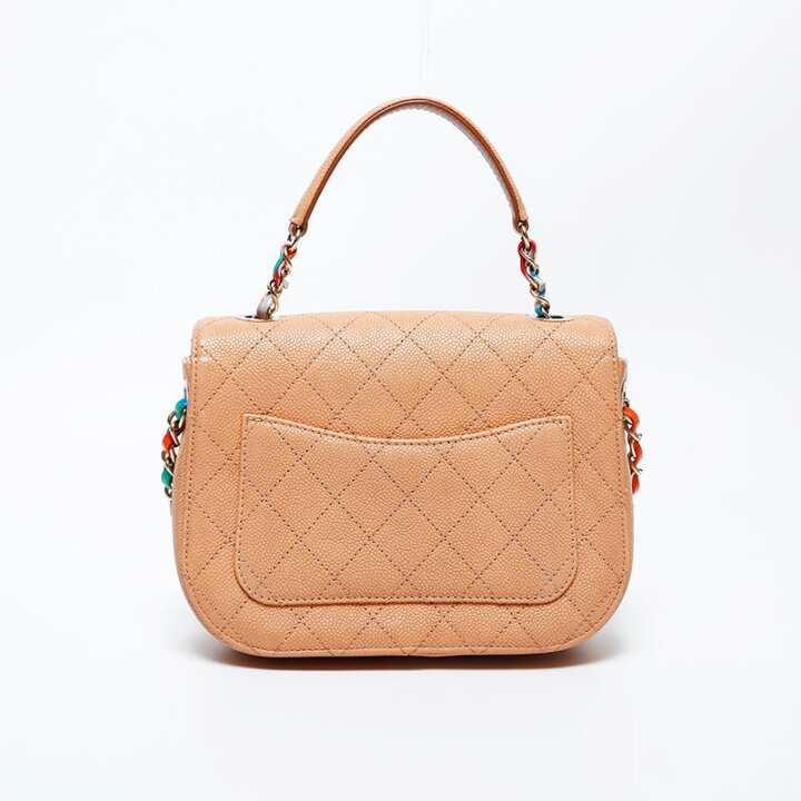 楽天市場】シャネル CHANEL 23番台 キャビアスキン 2way チェーン 
