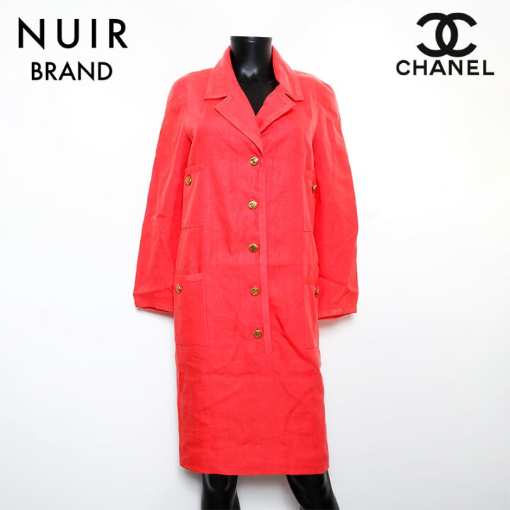 楽天市場】シャネル CHANEL Size34 ココマークボタン リネン 93C 